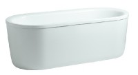 Laufen SOLUTIONS vana 1900x900x625 mm, samostatně stojící, bílá   H2255120000001